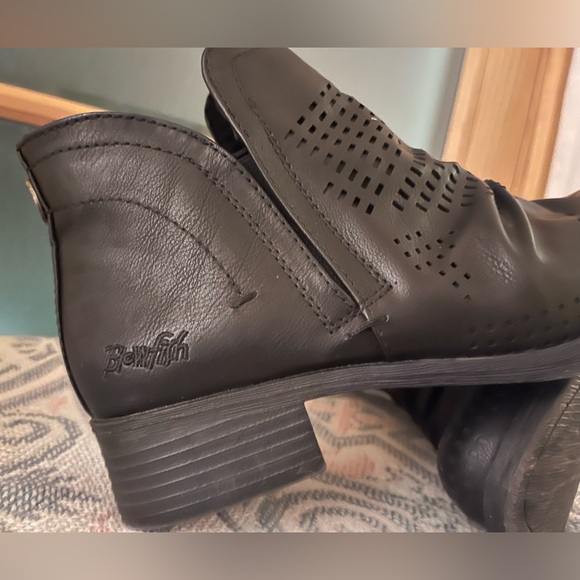 Blowfish Black Perforated Slip-On Booties - Picture 2 of 8